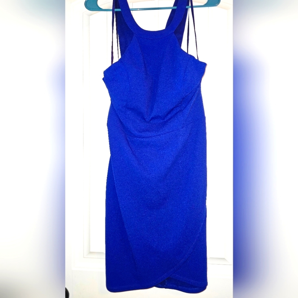 Blue dress
